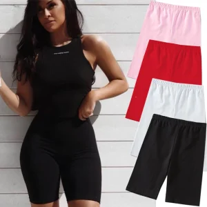 2020 Summer Fashion Shorts Women Sexy Biker Shorts Fitness Korean Casual Sexy Short 4 Color Athleisure Cycling Shorts S-XL